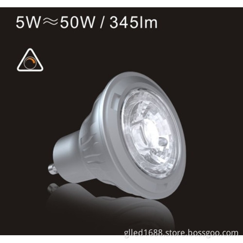 High Efficiency Low Price 5W GU10 COB LED Spotlamp
